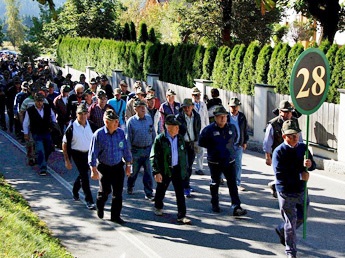 Btr. 28 al Raduno di Dobbiaco del 25 Sett. 2016