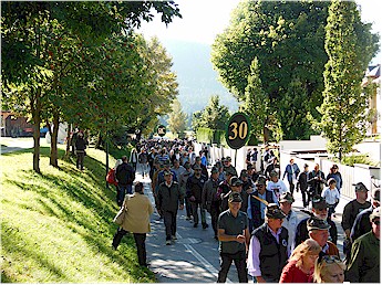 Btr. 30 al Raduno di Dobbiaco del 25 Sett. 2016