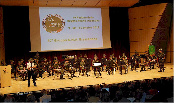 Fanfara della Tridentina al Forum di Bressanone