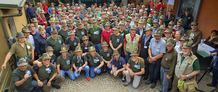 Raduno del Tasi e Tira a Trento nel 2018