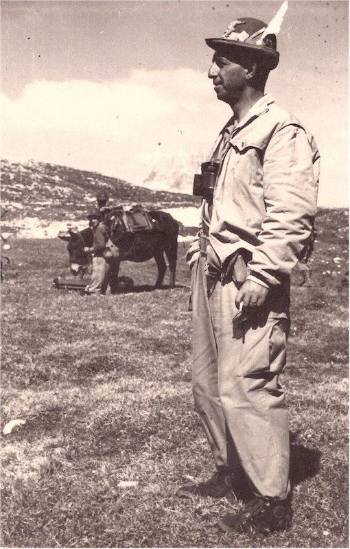 Magg. Frattarelli Francesco del Gruppo Asiago