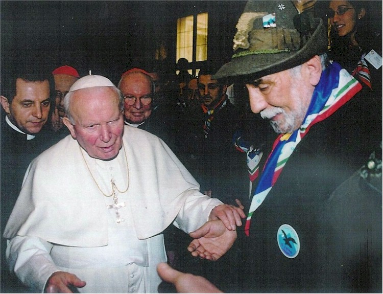 Renato Buselli dal Papa Wojtyla