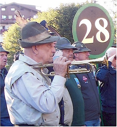 Renato Buselli suona Alza Bandiera a Dobbiaco