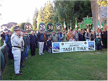 Cerimonia Alza Bandiera del 24 Sett. 2016 a Dobbiaco