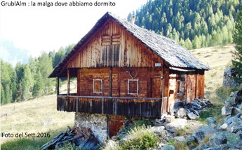 GrubAlm La malga sotto Grublscharte