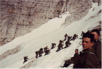 Scalata al Popera Btr. 29 e 30 anno 1987
