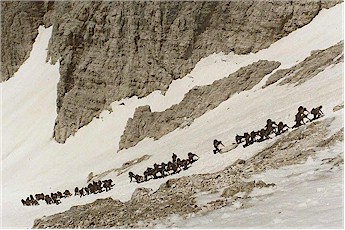 Scalata Popera anno 1987